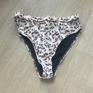 NWOT We Wore What Bikini Bottom - Cheetah